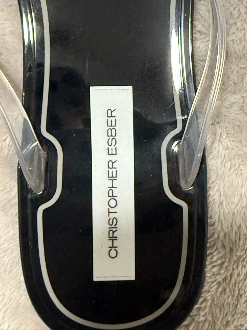 Christopher Esber - Jo PVC Sandal- Sz 41 - Picture 4 of 10